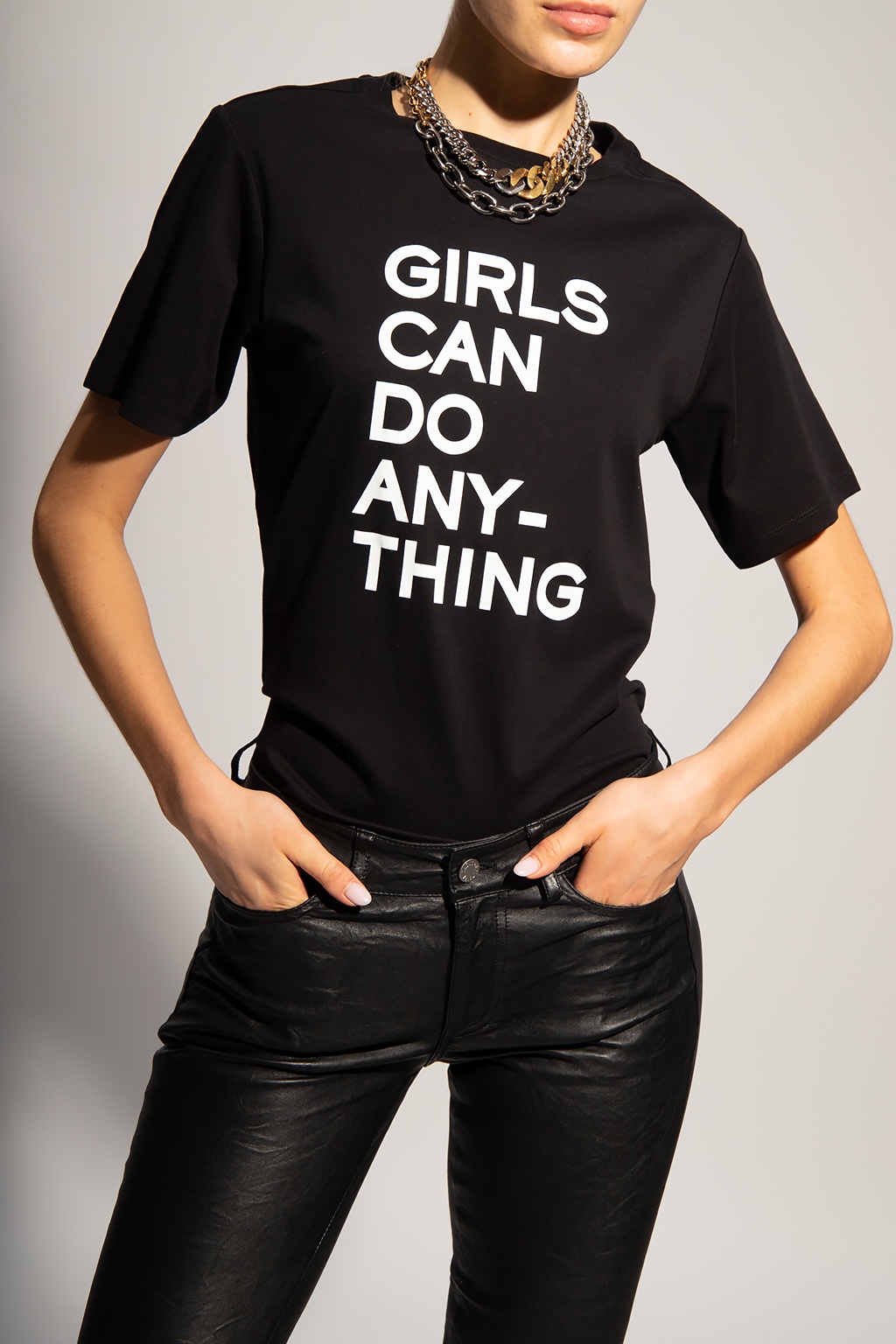 Zadig et voltaire girl can do anything t shirt hot sale